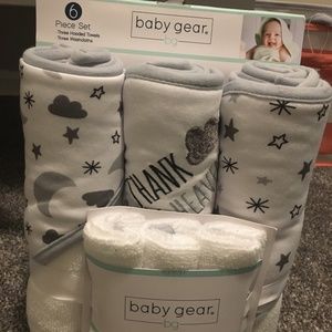 NEW Baby Gear 6 Piece Baby Bath Set